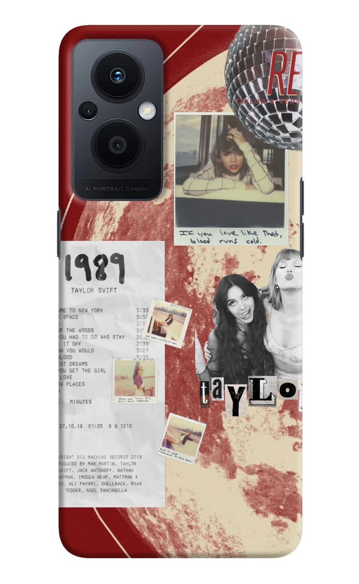 Taylor Swift Oppo F21 Pro 5G Back Cover