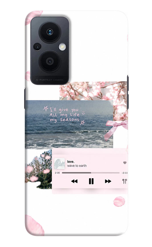 Wave to earth Oppo F21 Pro 5G Back Cover