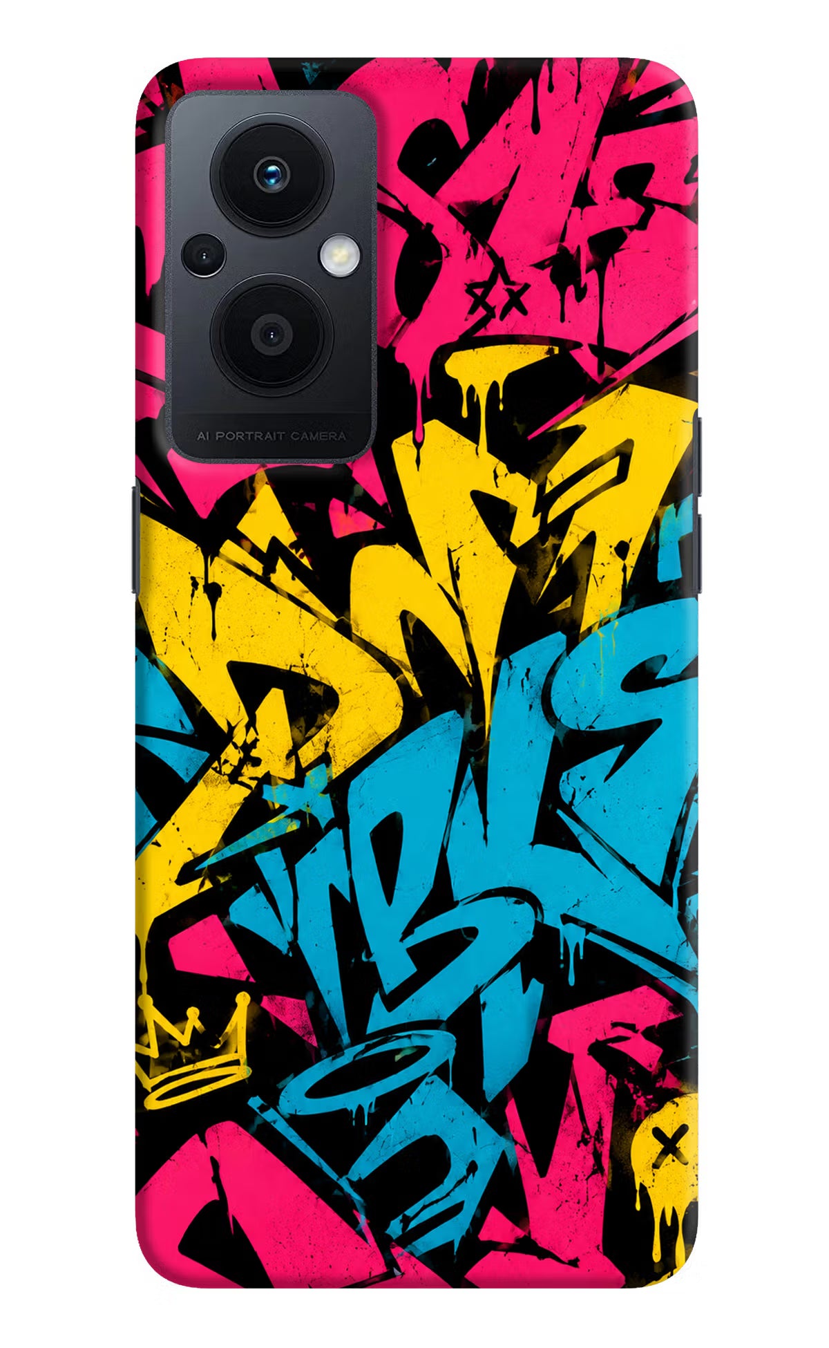 Graffiti Vibe Oppo F21 Pro 5G Back Cover