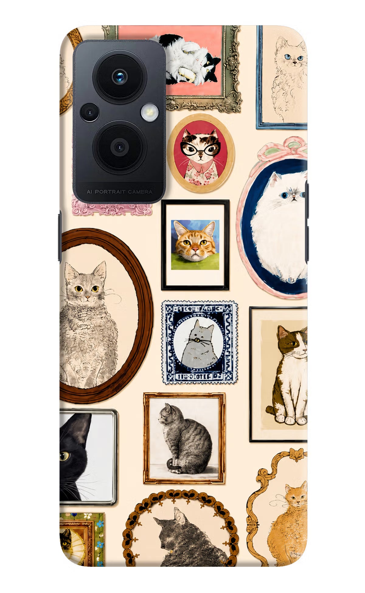 Mirror Cats Oppo F21 Pro 5G Back Cover