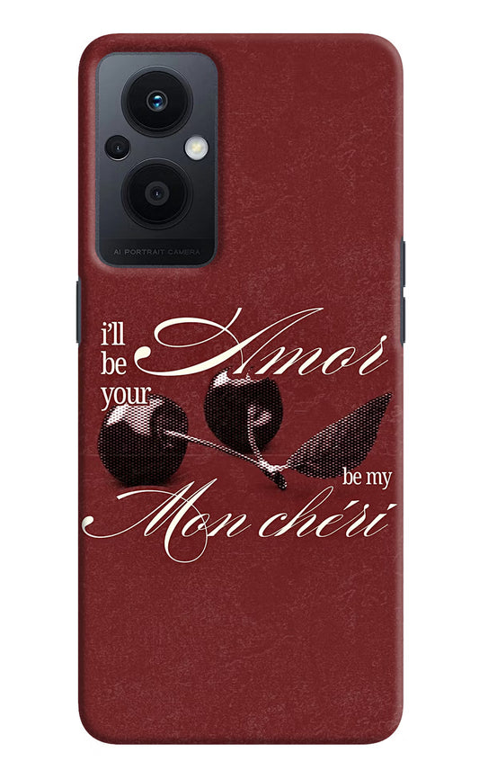 Velvet Cherry Oppo F21 Pro 5G Back Cover