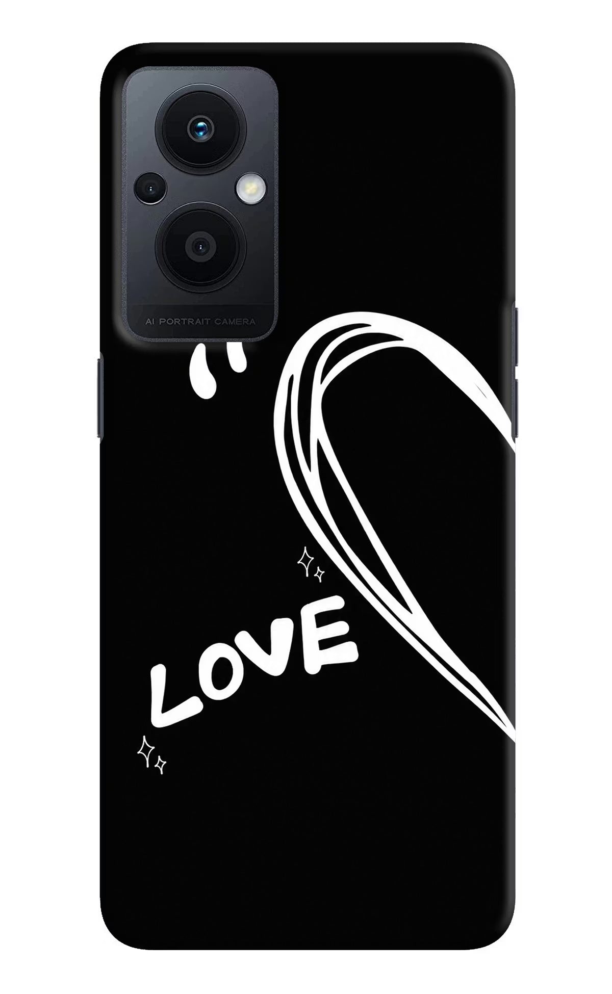 Love Line Oppo F21 Pro 5G Back Cover