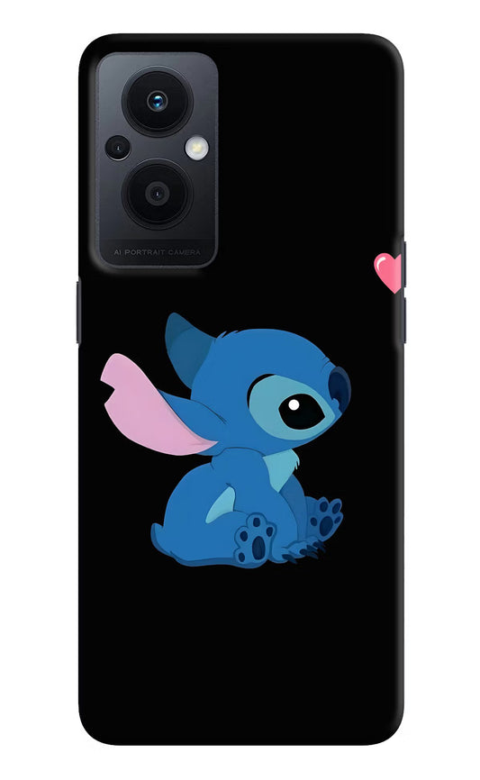 Stitch Crush Oppo F21 Pro 5G Hard Case Back Cover by Casekaro