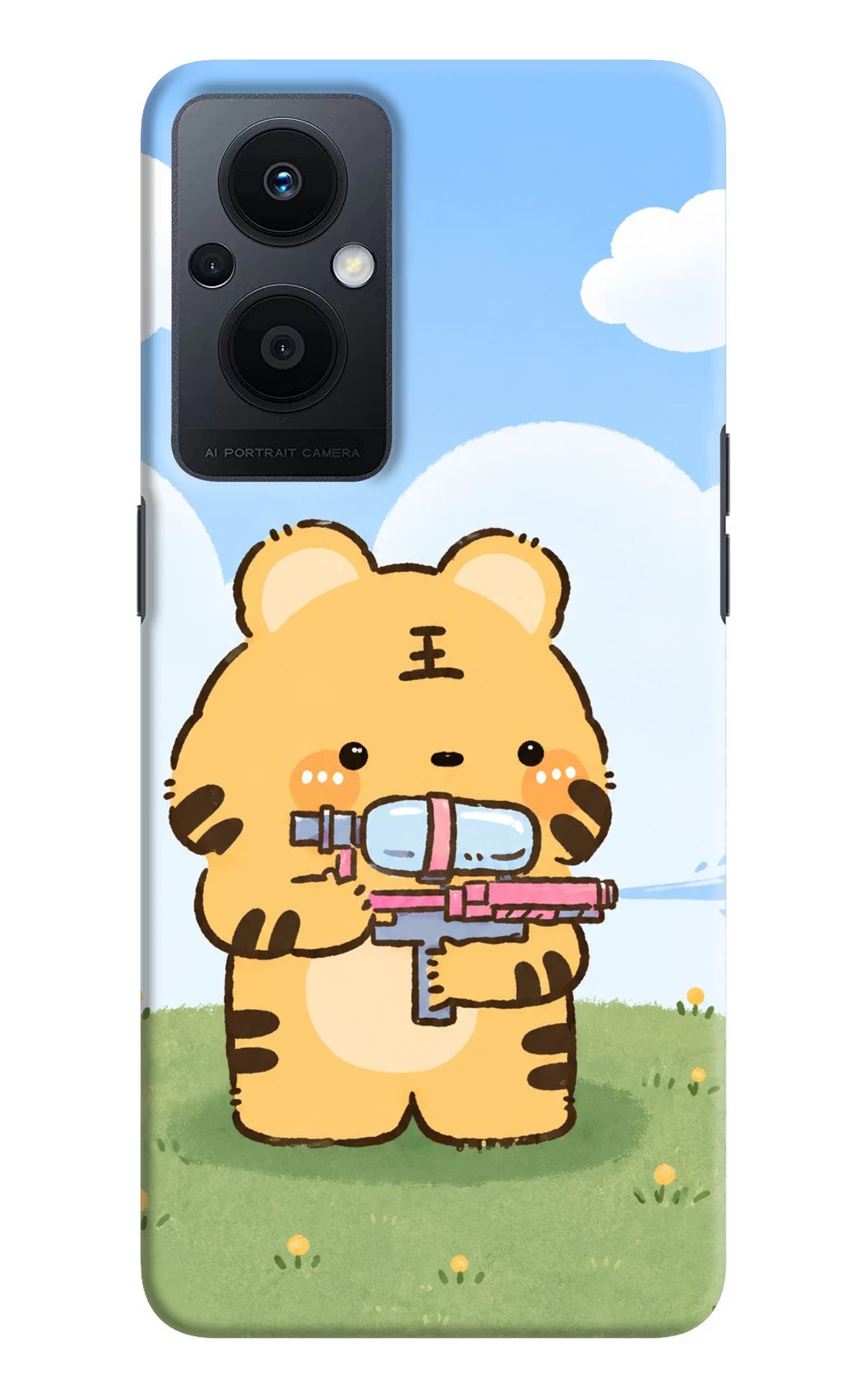 Tiger Treat Oppo F21 Pro 5G Back Cover