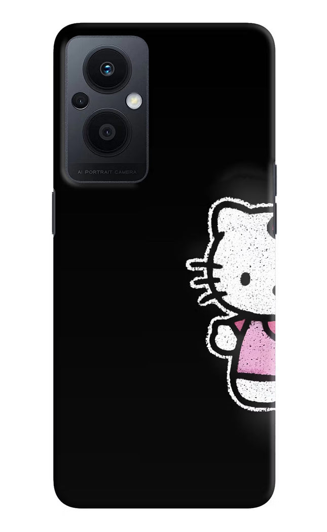 Kitty Charm Oppo F21 Pro 5G Hard Case Back Cover by Casekaro