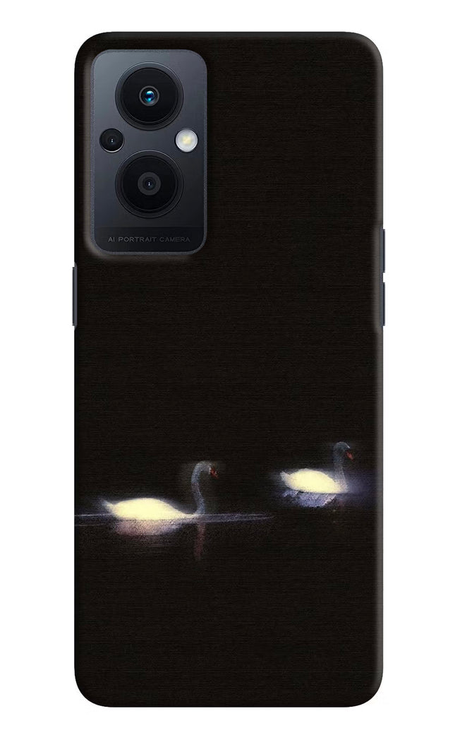 Silent Swans Oppo F21 Pro 5G Hard Case Back Cover by Casekaro