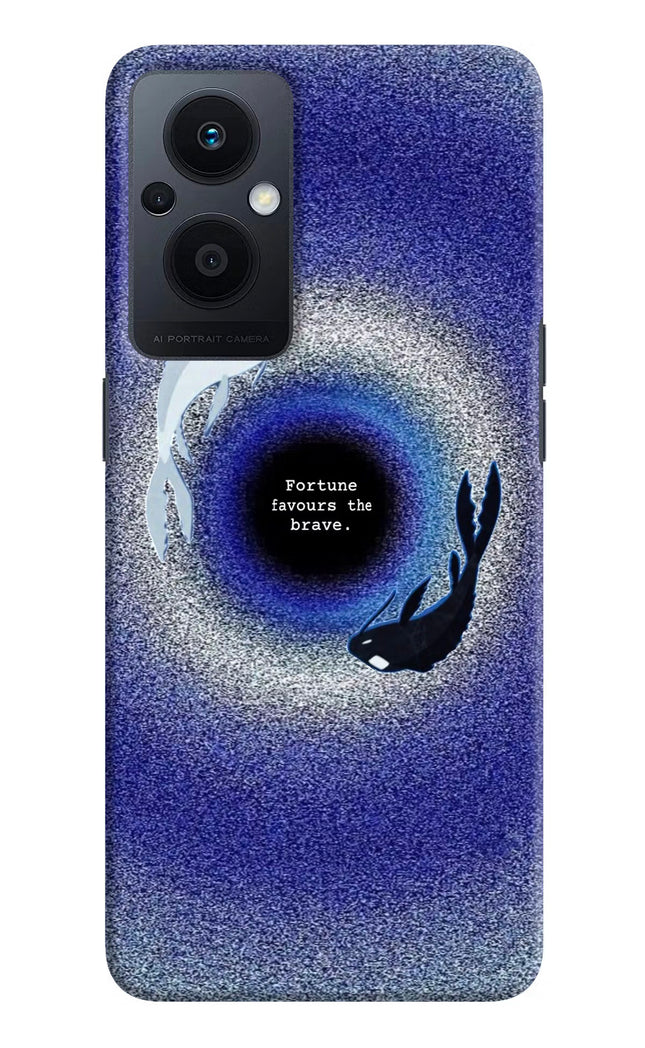 Dark Koi Oppo F21 Pro 5G Hard Case Back Cover by Casekaro