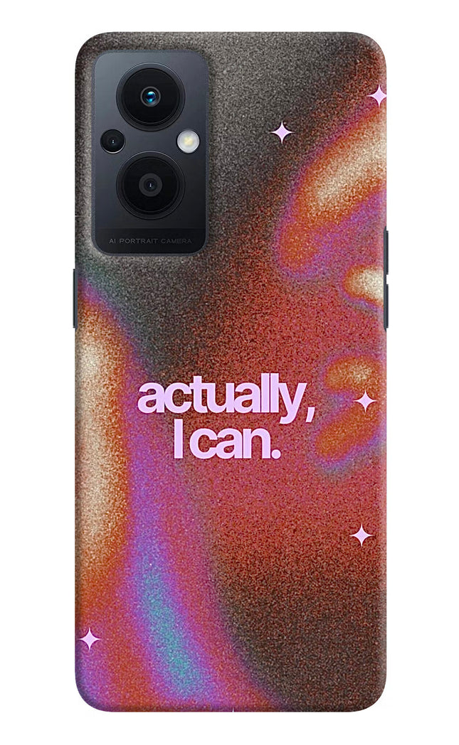 Pink Aura Oppo F21 Pro 5G Hard Case Back Cover by Casekaro