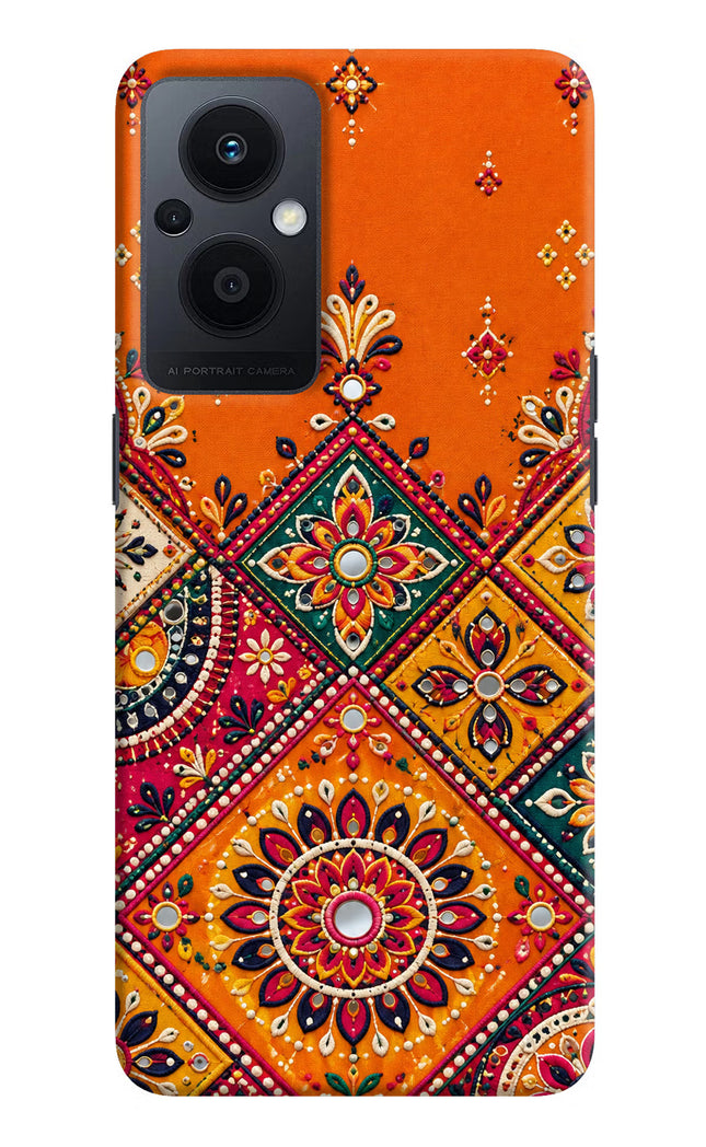 Kutch Glow Oppo F21 Pro 5G Hard Case Back Cover by Casekaro
