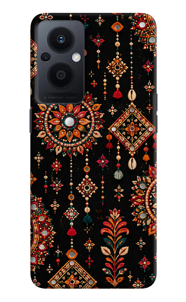 Boho Noir Oppo F21 Pro 5G Hard Case Back Cover by Casekaro
