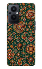 Green Pataka Oppo F21 Pro 5G Hard Case Back Cover by Casekaro