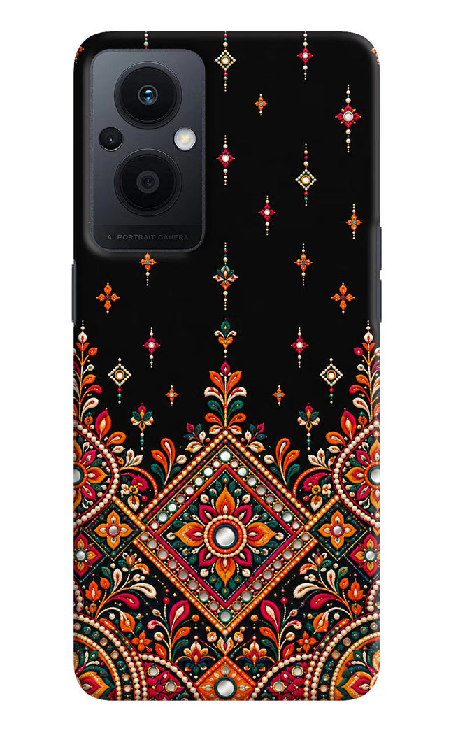 Noir Mehfil Oppo F21 Pro 5G Hard Case Back Cover by Casekaro