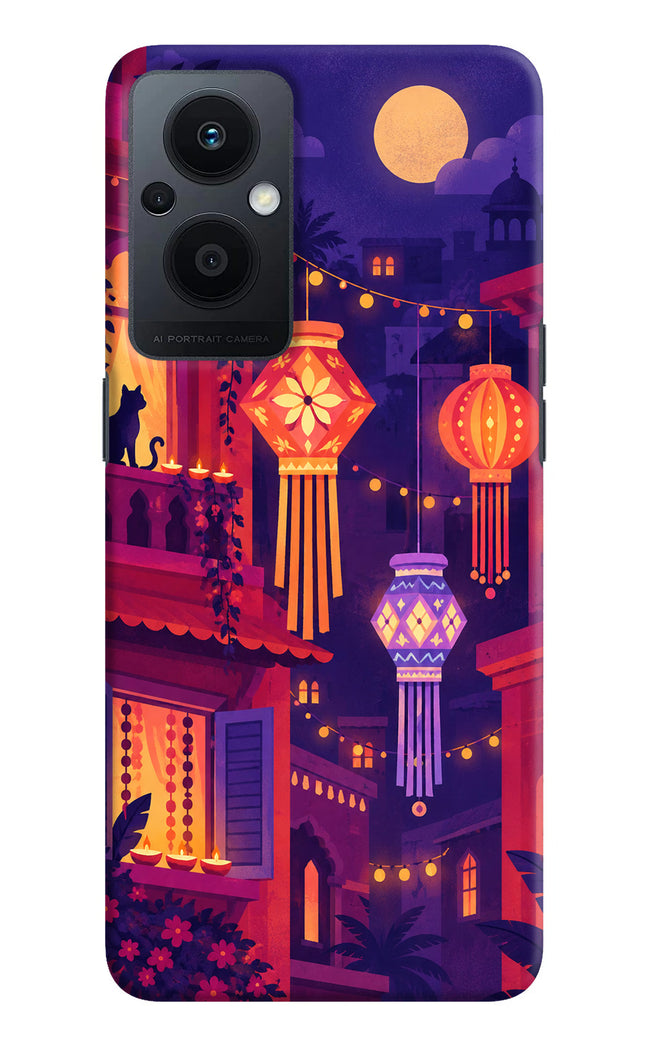 Lantern Lane Oppo F21 Pro 5G Hard Case Back Cover by Casekaro