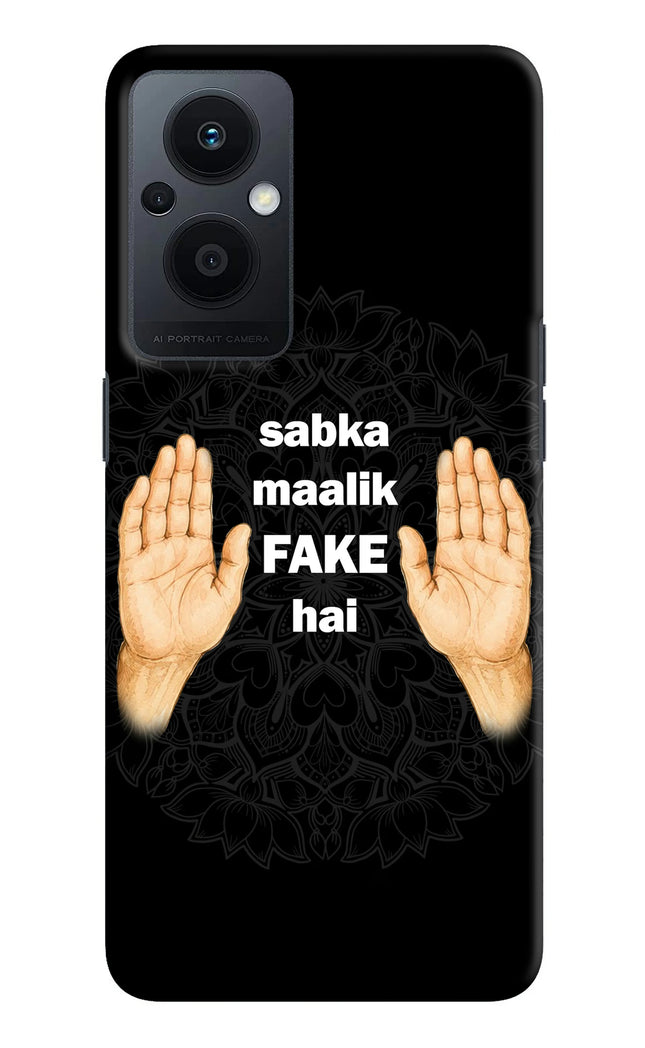 Sabka Malik Fake Oppo F21 Pro 5G Hard Case Back Cover by Casekaro