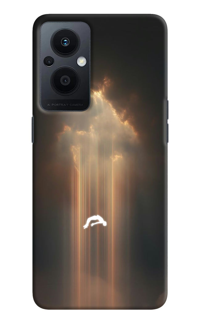 Heavenly Beam Oppo F21 Pro 5G Hard Case Back Cover by Casekaro