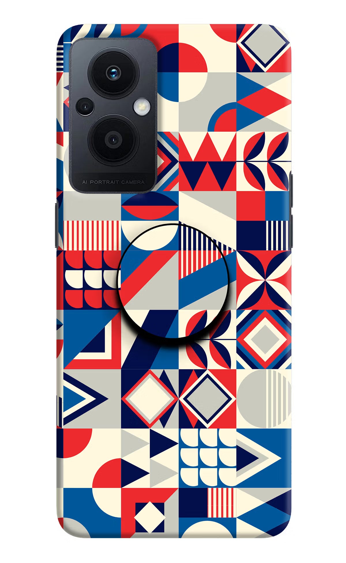 Colorful Pattern Oppo F21 Pro 5G Pop Case by Casekaro
