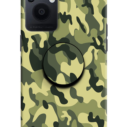 Camouflage Oppo F21 Pro 5G Pop Case by Casekaro