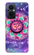 Om Purple Oppo F21 Pro 5G Pop Case by Casekaro