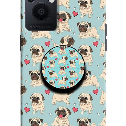 Pug Dog Oppo F21 Pro 5G Pop Case by Casekaro