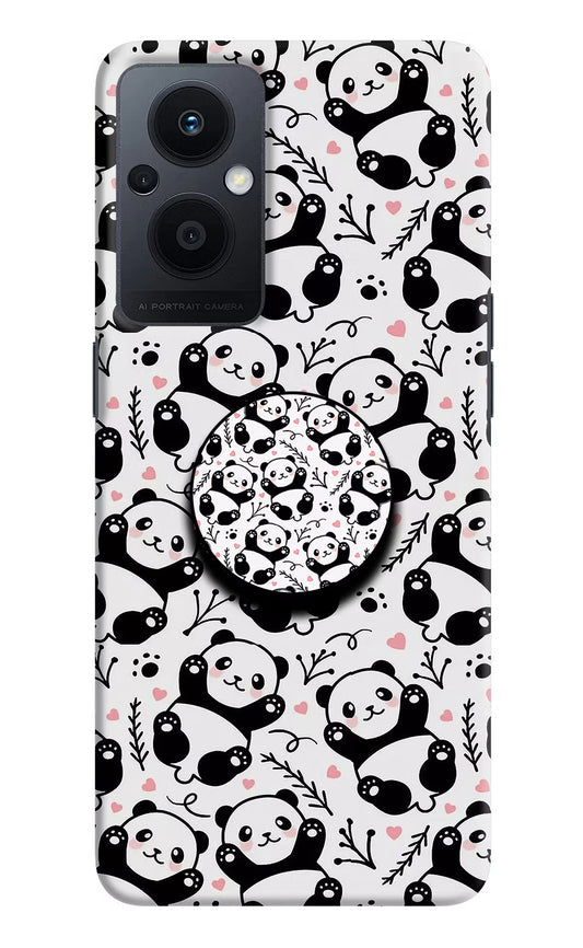 Cute Panda Oppo F21 Pro 5G Pop Case by Casekaro