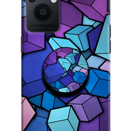 Cubic Abstract Oppo F21 Pro 5G Pop Case by Casekaro