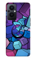 Cubic Abstract Oppo F21 Pro 5G Pop Case by Casekaro