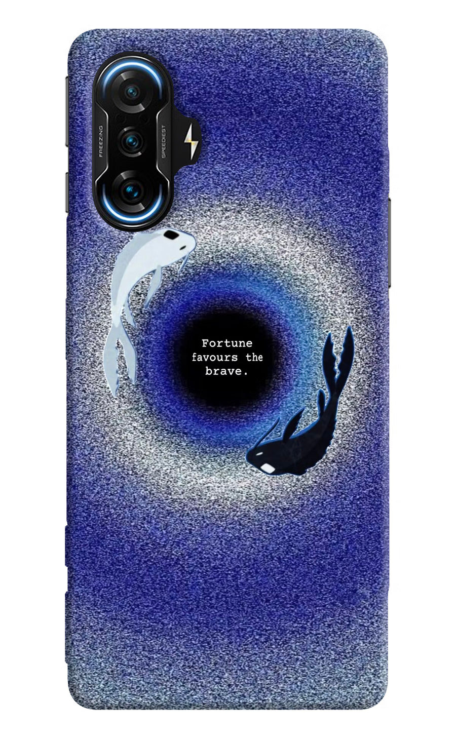 Dark Koi Poco F3 GT 5G Back Cover, Hard case