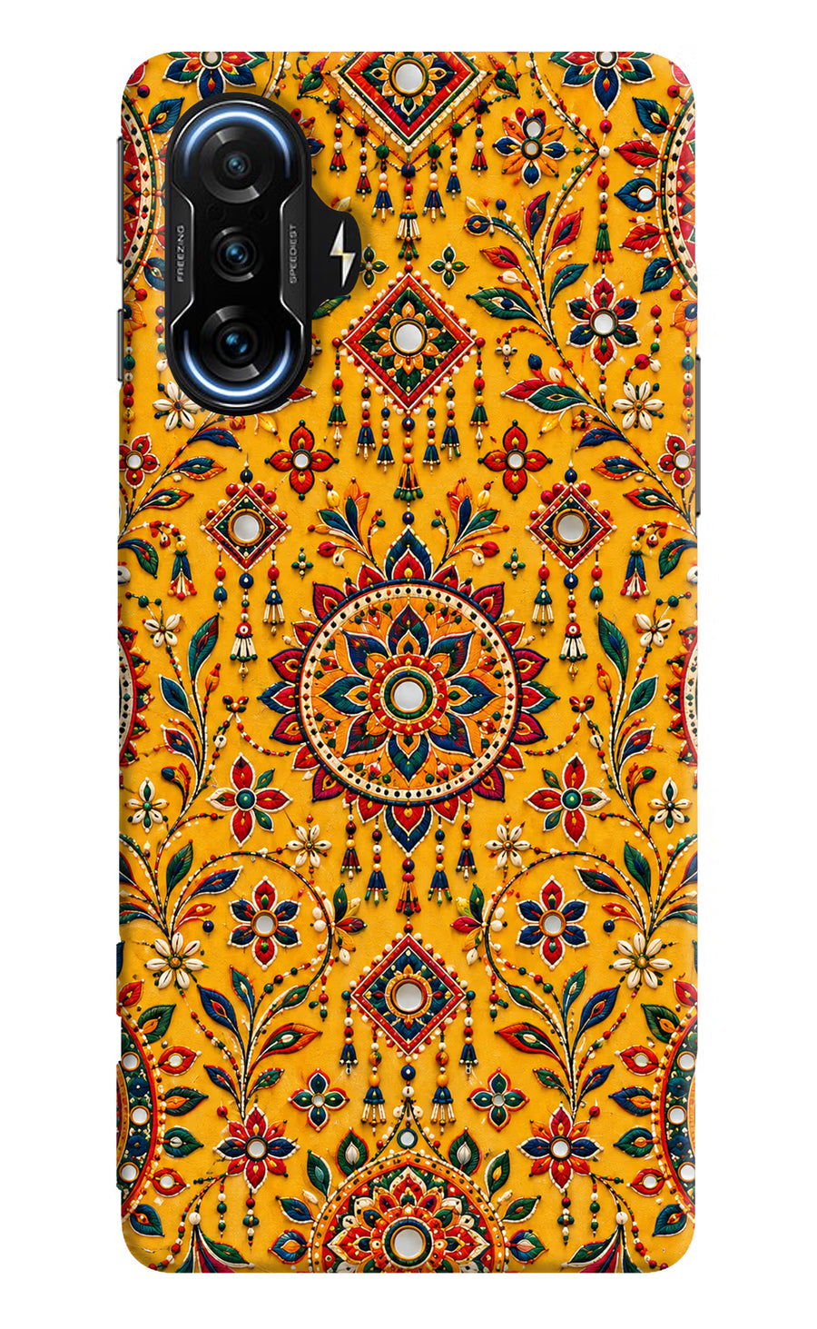Sunlit Aura Poco F3 GT 5G Back Cover, Hard case
