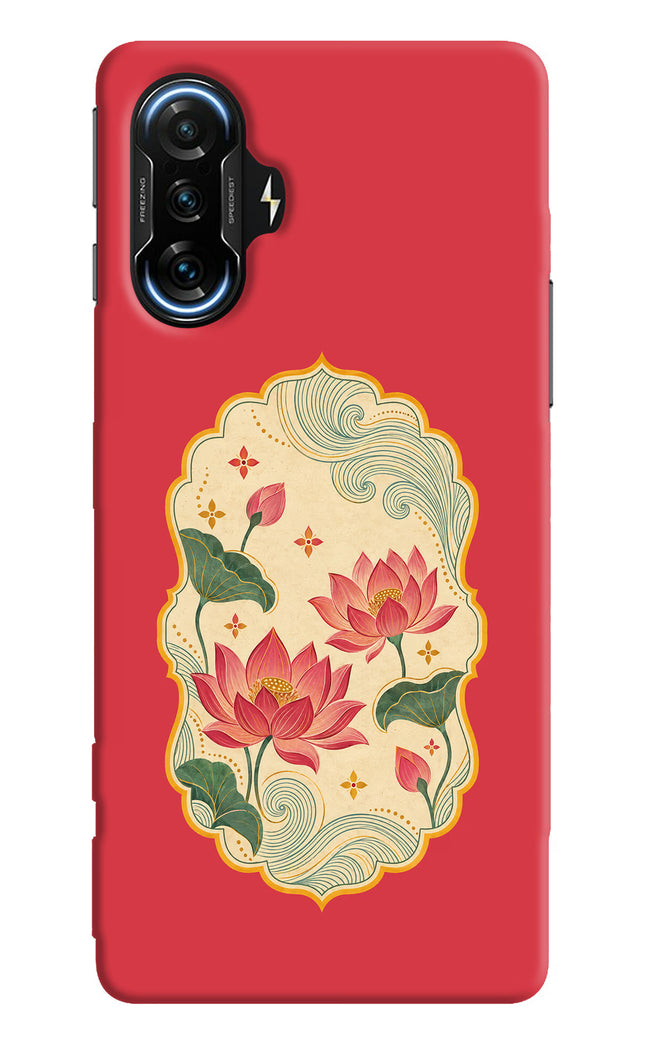 Pink Lotus Poco F3 GT 5G Back Cover