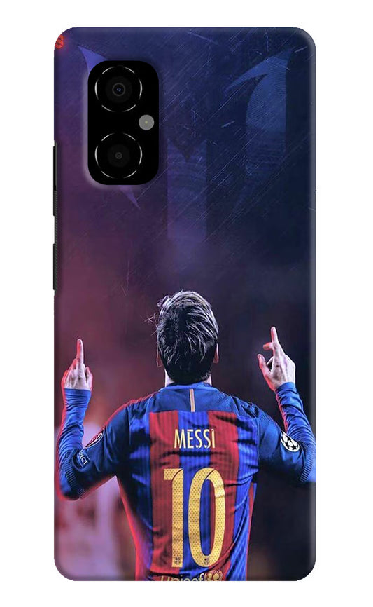 Messi Poco M4 5G Hard Case Back Cover by Casekaro
