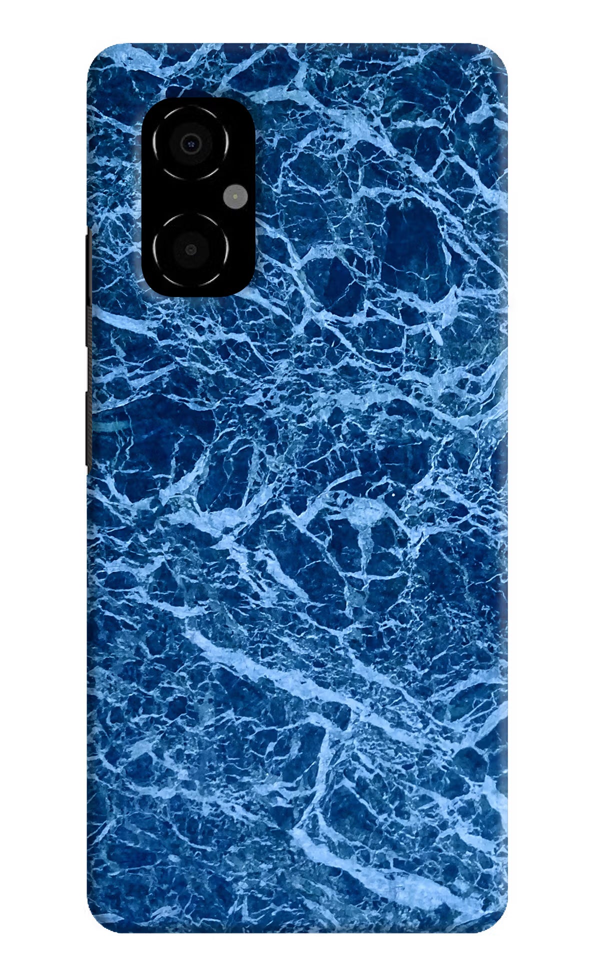 Blue Marble Poco M4 5G Hard Case Back Cover by Casekaro