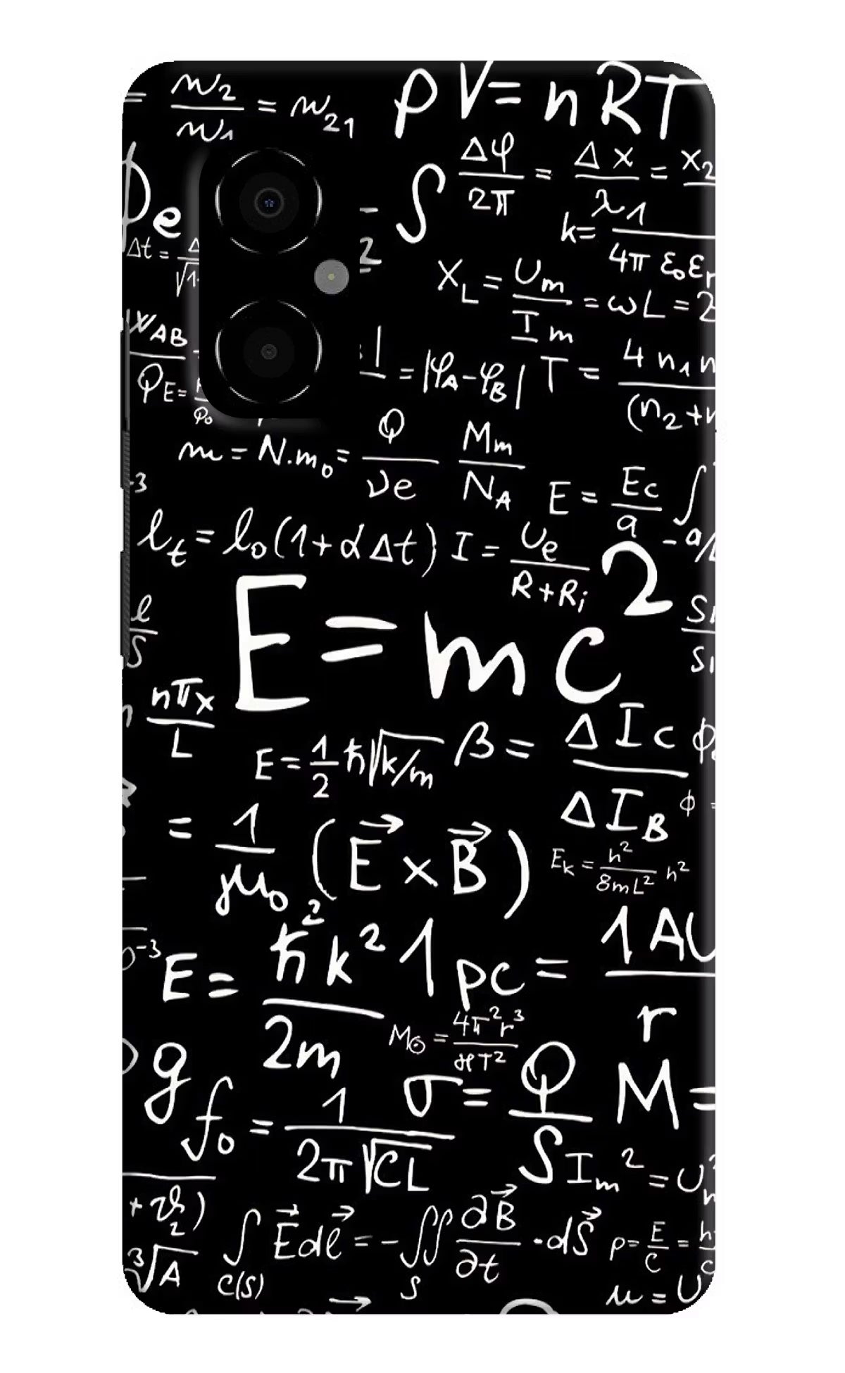 Physics Formula Poco M4 5G Hard Case Back Cover by Casekaro