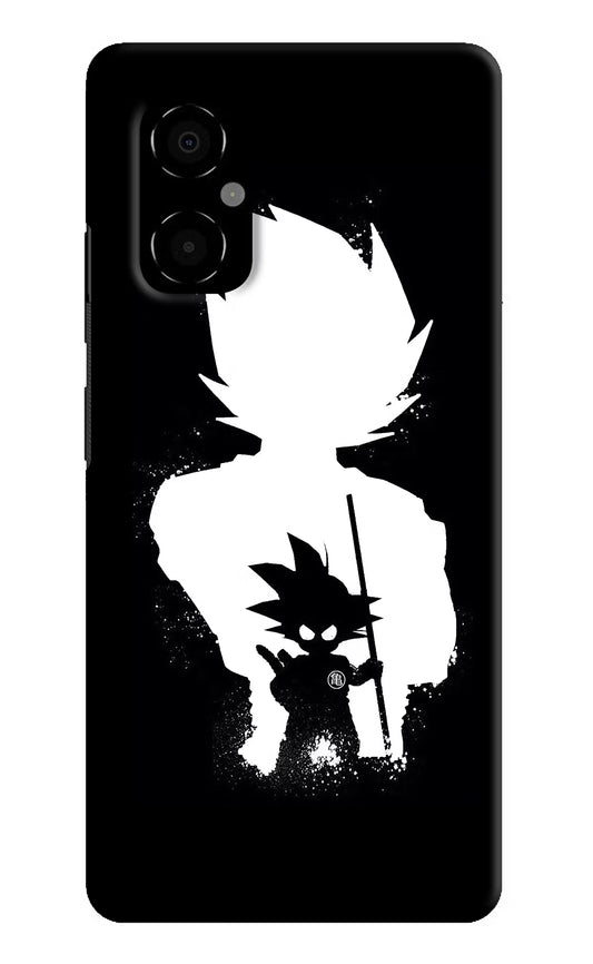 Goku Shadow Poco M4 5G Hard Case Back Cover by Casekaro