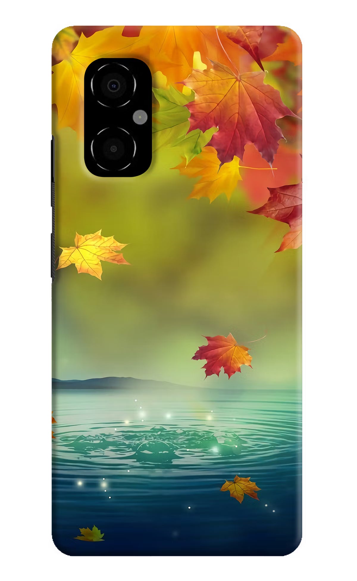 Flowers Poco M4 5G Hard Case Back Cover by Casekaro