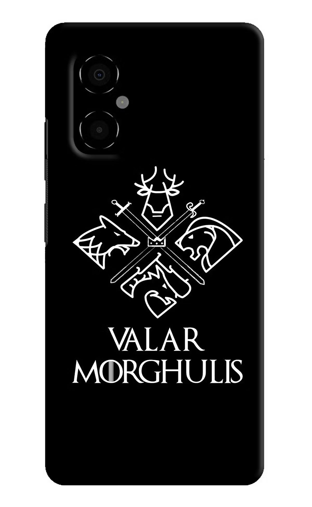 Valar Morghulis | Game Of Thrones Poco M4 5G Hard Case Back Cover by Casekaro