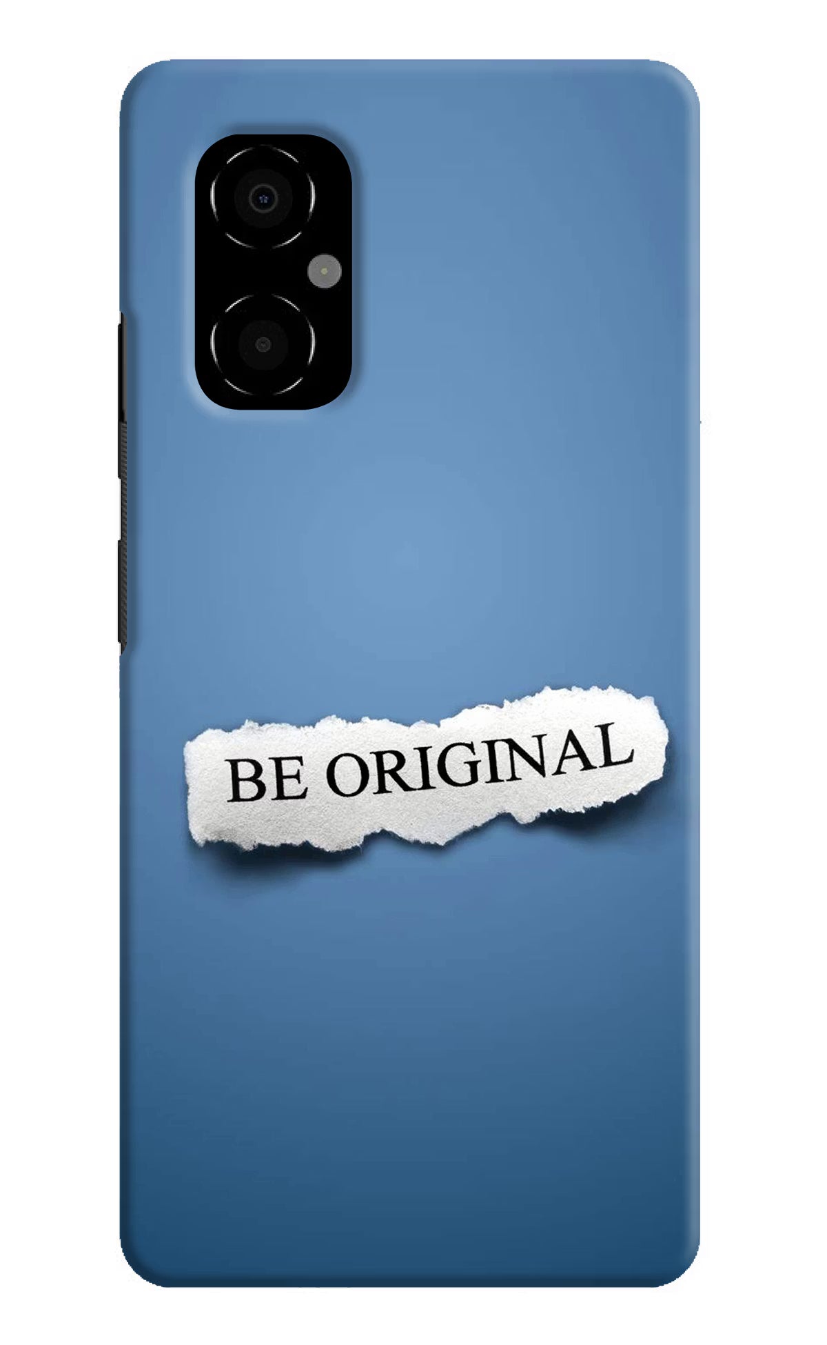 Be Original Poco M4 5G Hard Case Back Cover by Casekaro