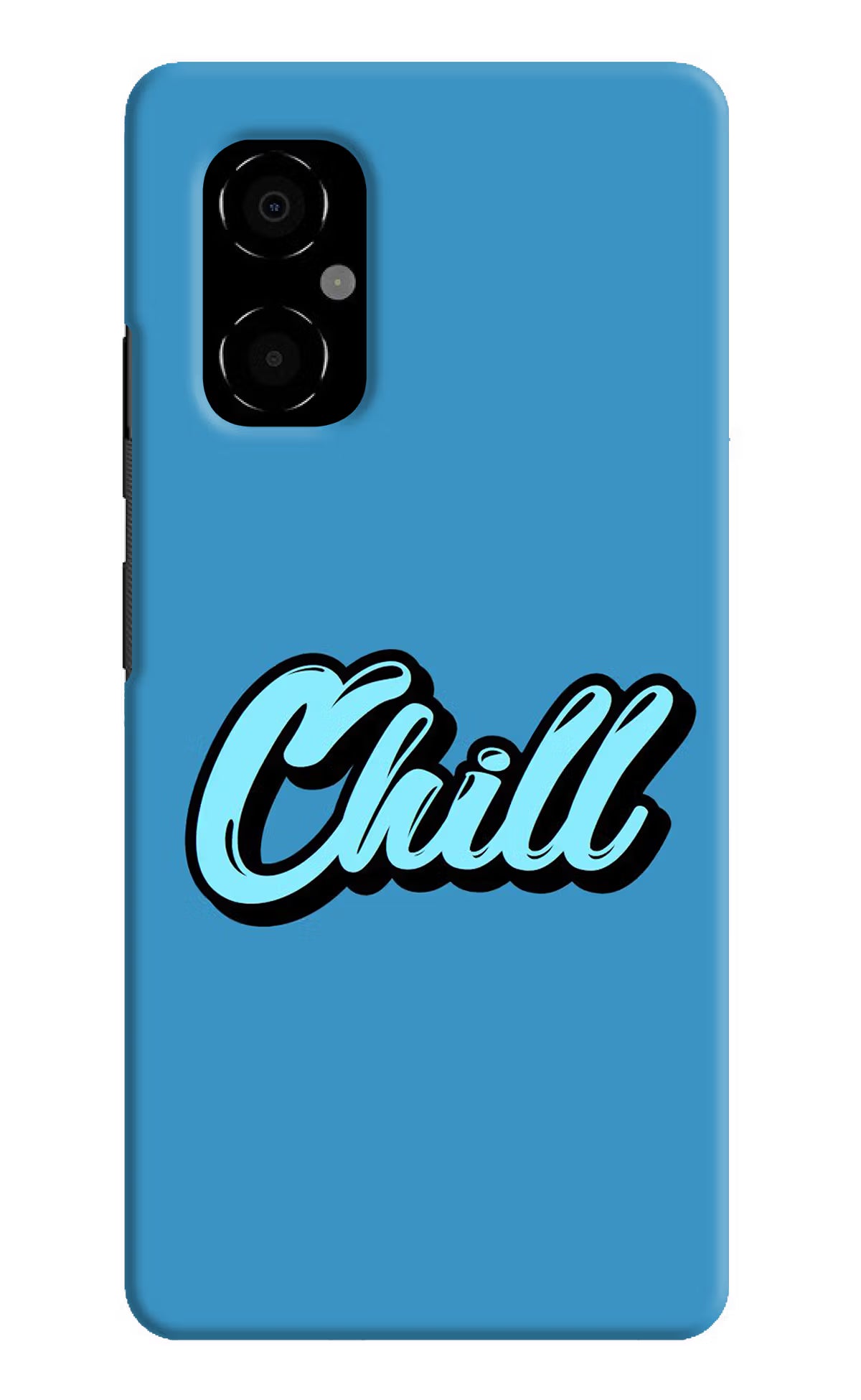 Chill Poco M4 5G Hard Case Back Cover by Casekaro