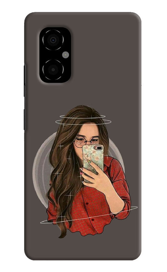 Selfie Queen Poco M4 5G Hard Case Back Cover by Casekaro