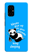 Keep Sleeping Poco M4 5G Hard Case Back Cover by Casekaro