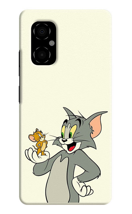 Tom & Jerry Poco M4 5G Hard Case Back Cover by Casekaro