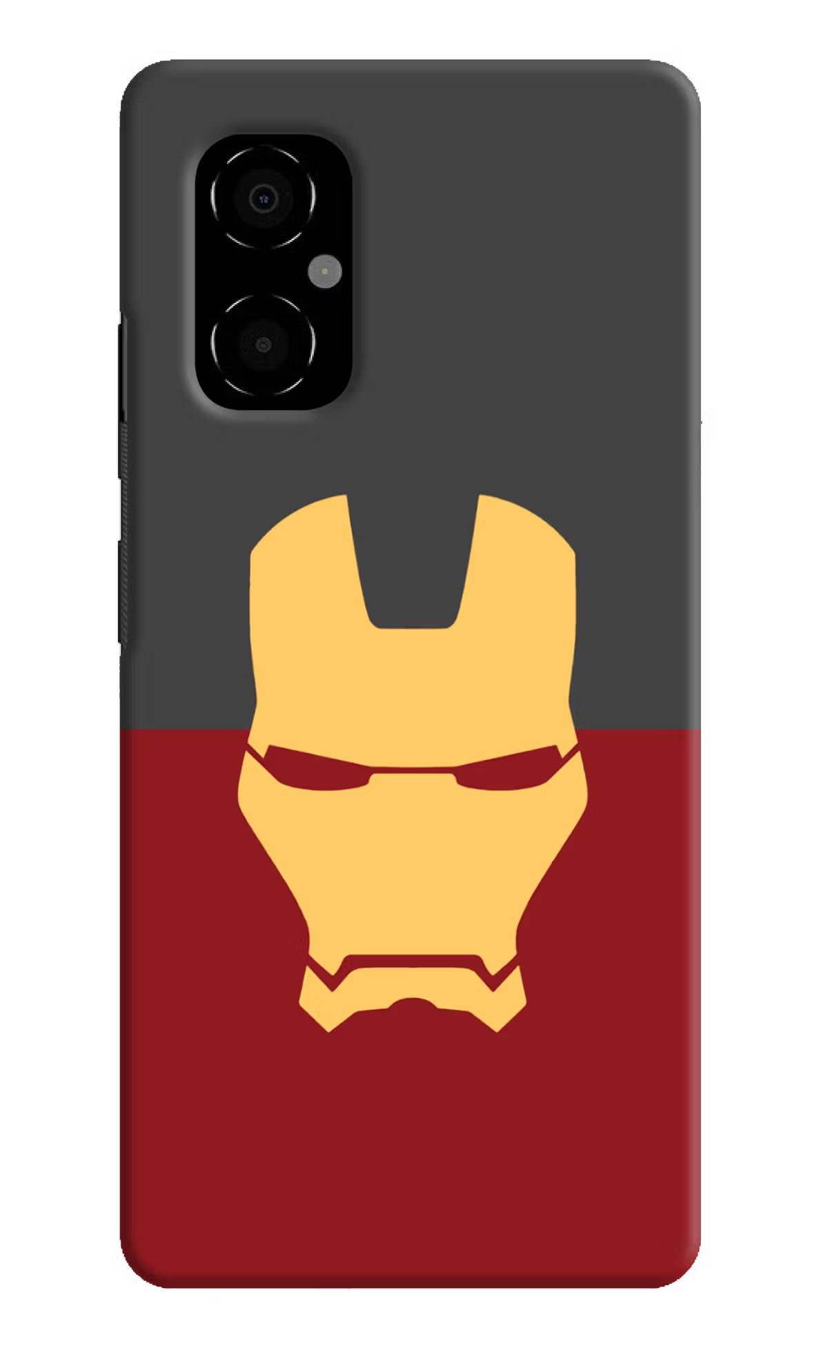 Ironman Poco M4 5G Hard Case Back Cover by Casekaro