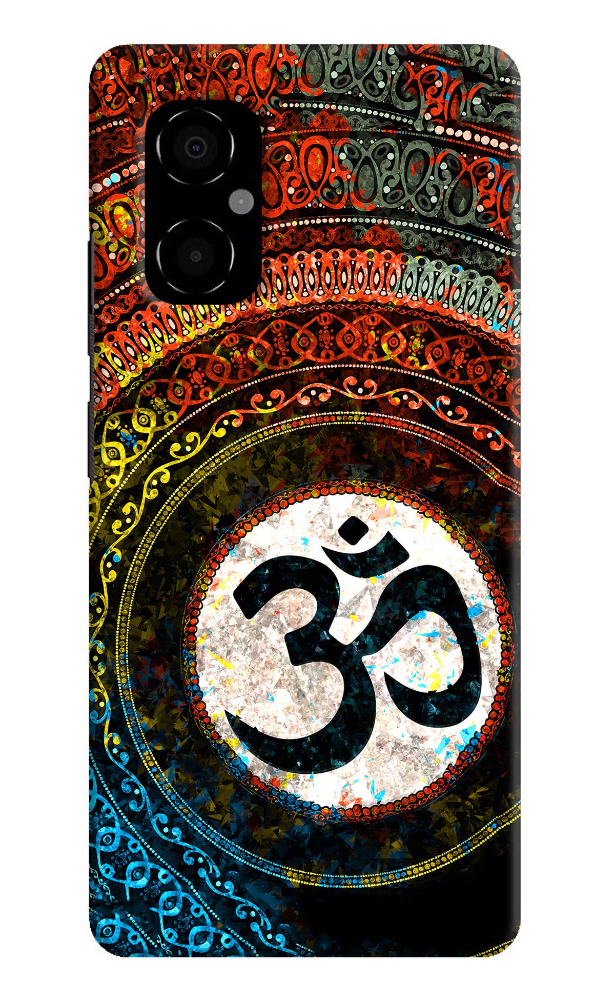 Om Cultural Poco M4 5G Hard Case Back Cover by Casekaro