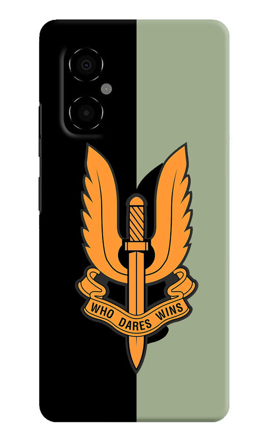 Balidan Logo Poco M4 5G Hard Case Back Cover by Casekaro