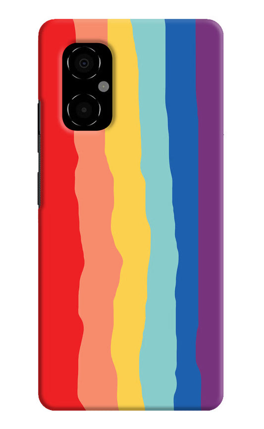 Rainbow Poco M4 5G Hard Case Back Cover by Casekaro