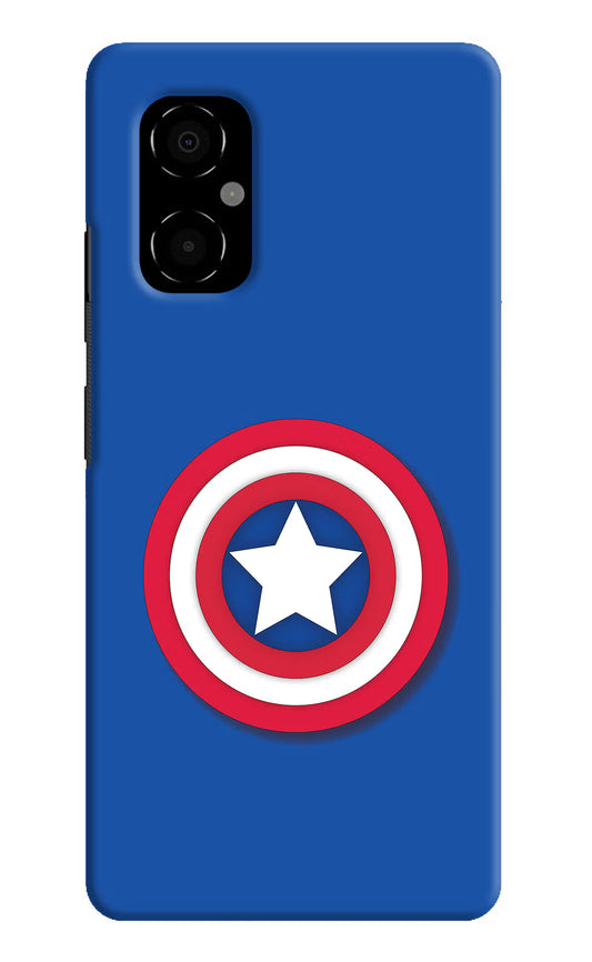 Shield Poco M4 5G Hard Case Back Cover by Casekaro