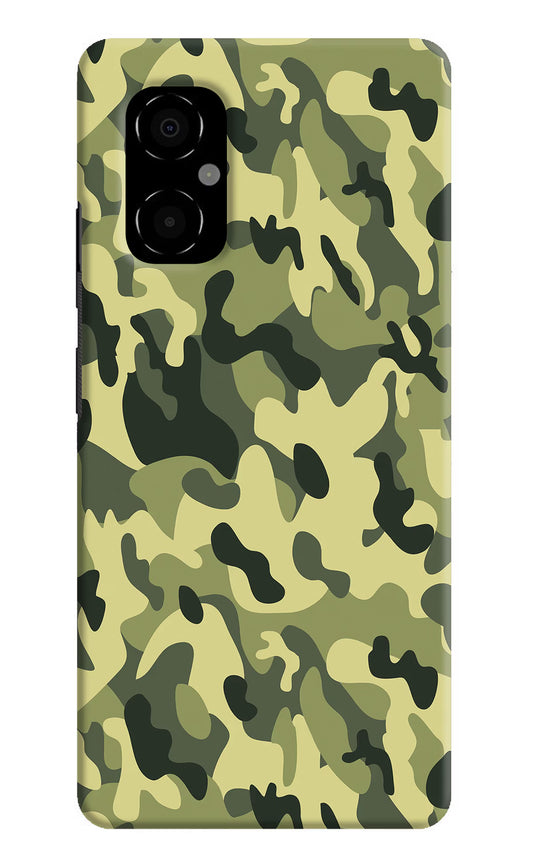 Camouflage Poco M4 5G Hard Case Back Cover by Casekaro