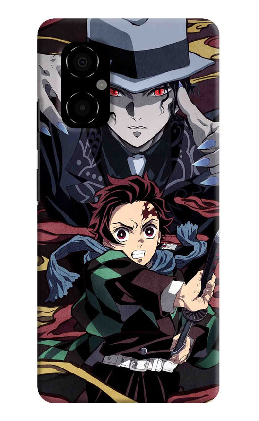 Demon Slayer Poco M4 5G Hard Case Back Cover by Casekaro