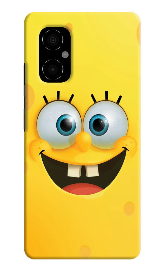 Sponge 1 Poco M4 5G Hard Case Back Cover by Casekaro