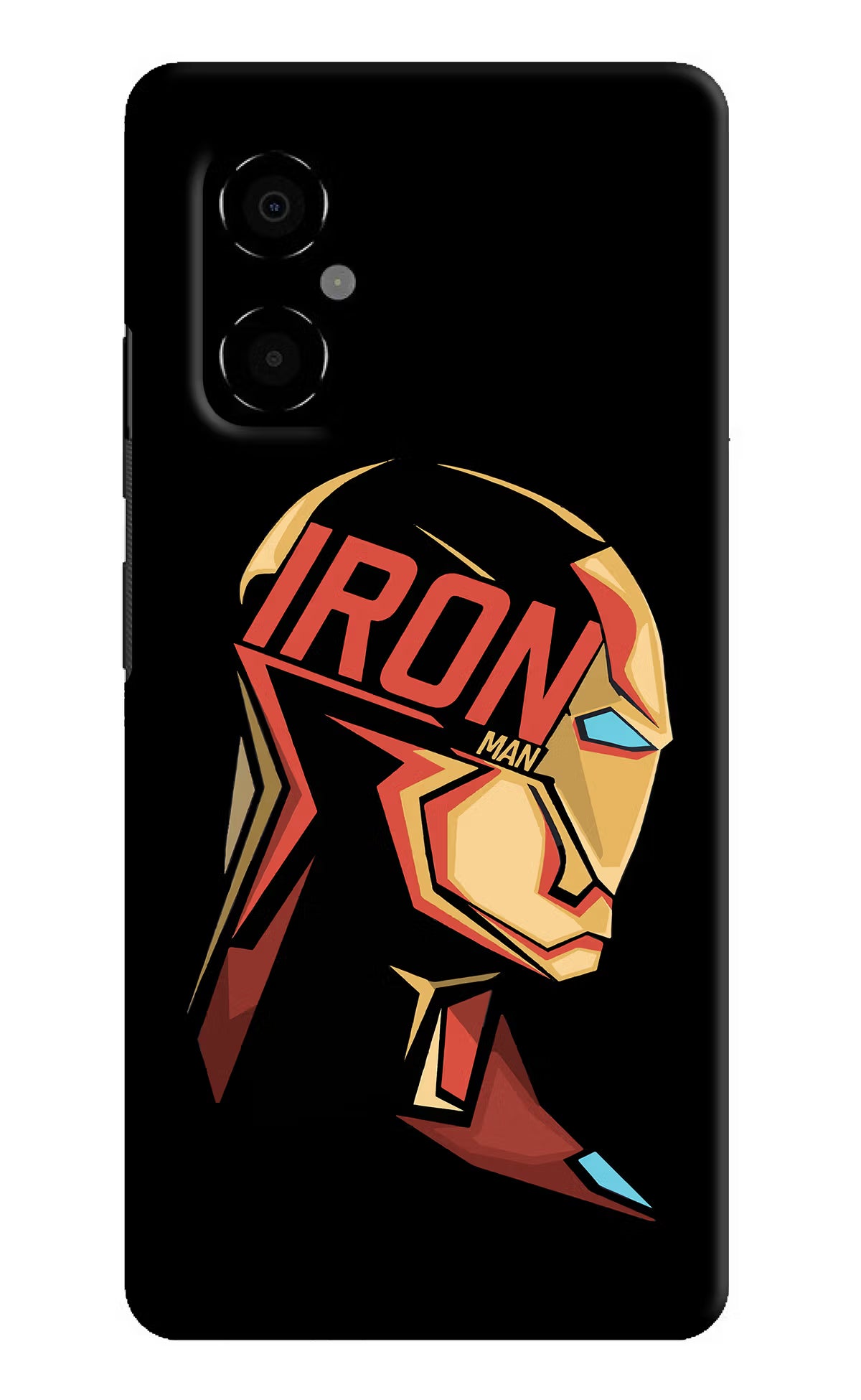 IronMan Poco M4 5G Hard Case Back Cover by Casekaro
