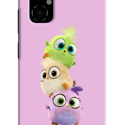 Cute Little Birds Poco M4 5G Hard Case Back Cover by Casekaro